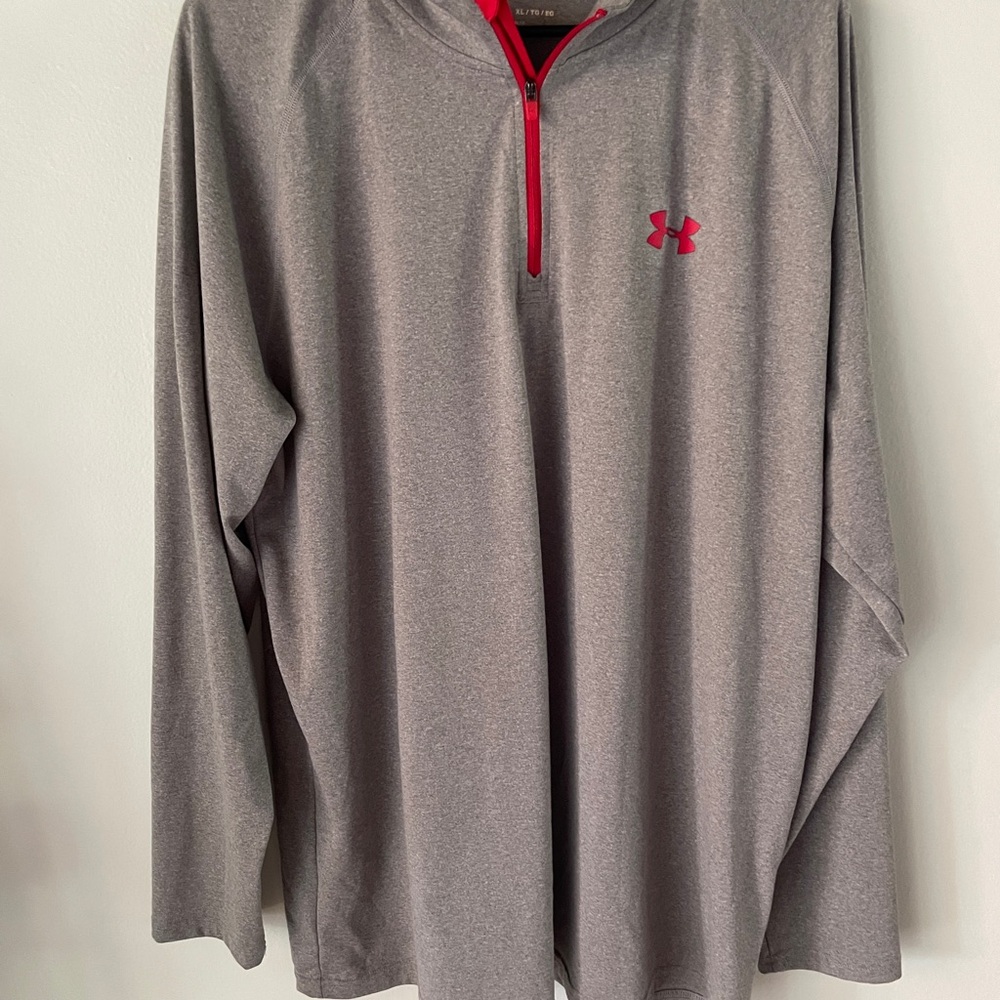 Under Armour 1/4 Quarter Zip Long Sleeve Shirt Men's XL Light Weight